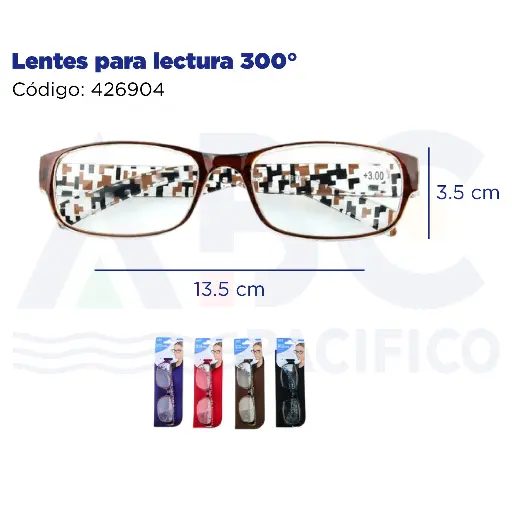 [426904] Lentes para lectura 300°