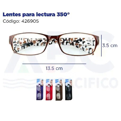 [426905] Lentes para lectura 350°