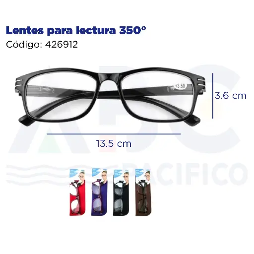 [426912] Lentes para lectura 350°