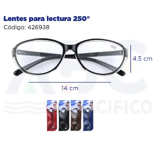 [426938] Lentes para lectura 250°