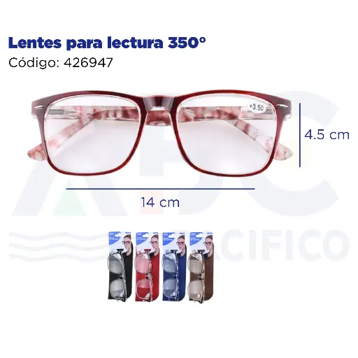 [426947] Lentes para lectura 350°