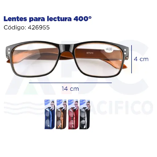 [426955] Lentes para lectura 400°