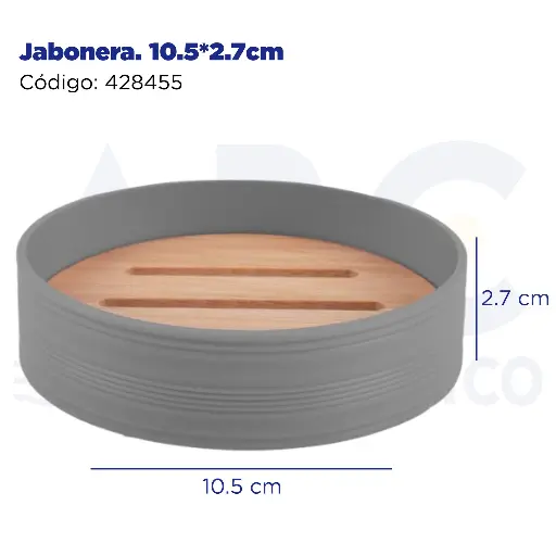 [428455] Jabonera. 10.5*2.7cm
