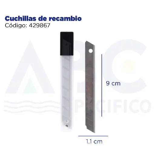 [429867] Cuchillas de recambio