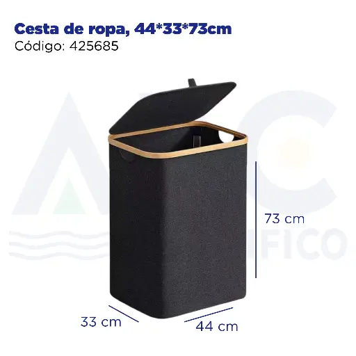 [425685] Cesta de ropa, 44*33*73cm