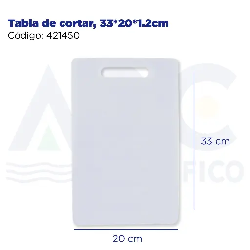 [421450] Tabla de cortar, 33*20*1.2cm