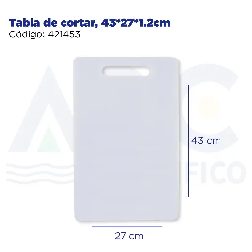 [421453] Tabla de cortar, 43*27*1.2cm