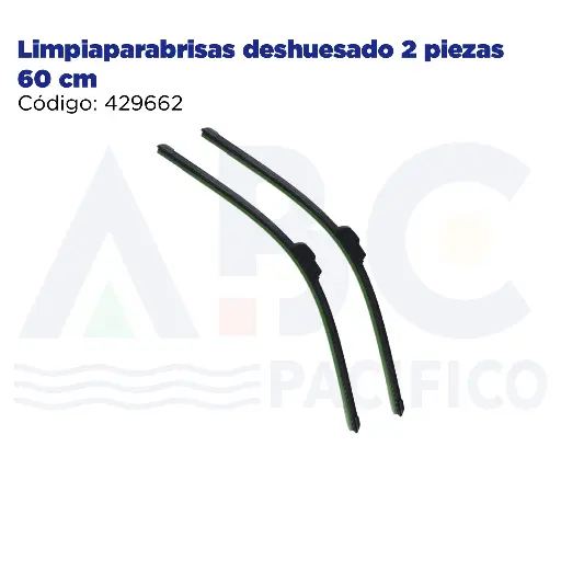 [429662] Limpiaparabrisas deshuesado 2 piezas 60 cm