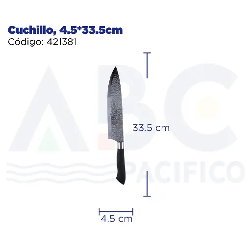 [421381] Cuchillo, 4.5*33.5cm