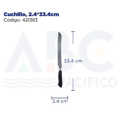 [421383] Cuchillo, 2.4*33.4cm