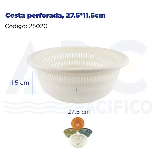 [25020] Cesta perforada, 27.5*11.5cm