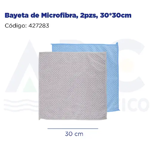 [427283] Bayeta de Microfibra, 2pzs, 30*30cm