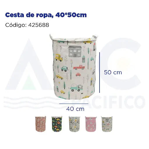 [425688] Cesta de ropa, 40*50cm