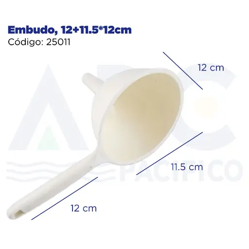 [25011] Embudo, 12+11.5*12cm