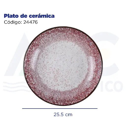 [24476] Plato de cerámica