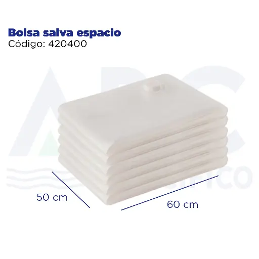 [420400] Bolsa salva espacio