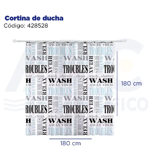 [428528] Cortina de ducha
