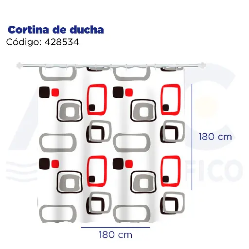 [428534] Cortina de ducha