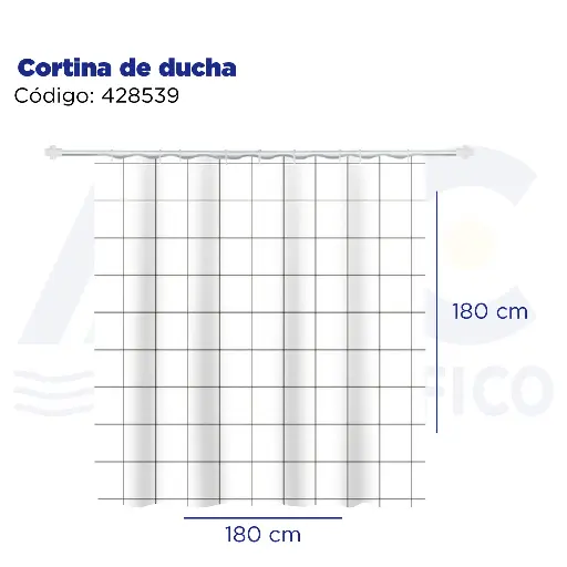 [428539] Cortina de ducha