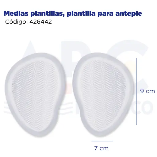 [426442] Medias plantillas, plantilla para antepie