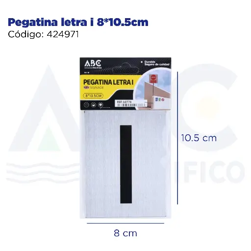 [424971] Pegatina letra i  8*10.5cm