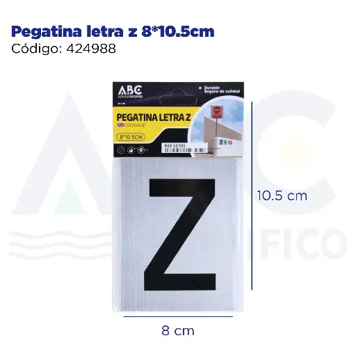 [424988] Pegatina letra z  8*10.5cm