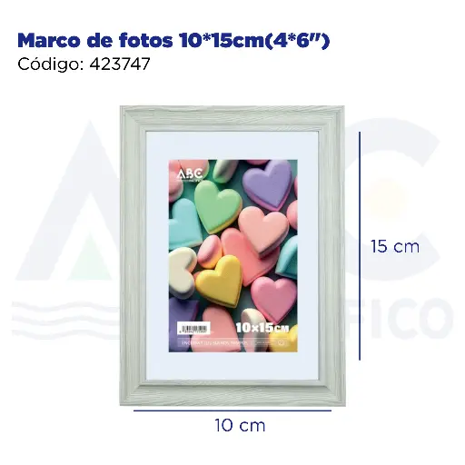 [423747] Marco de fotos  10*15cm(4*6")