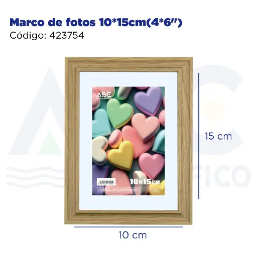 [423754] Marco de fotos  10*15cm(4*6")