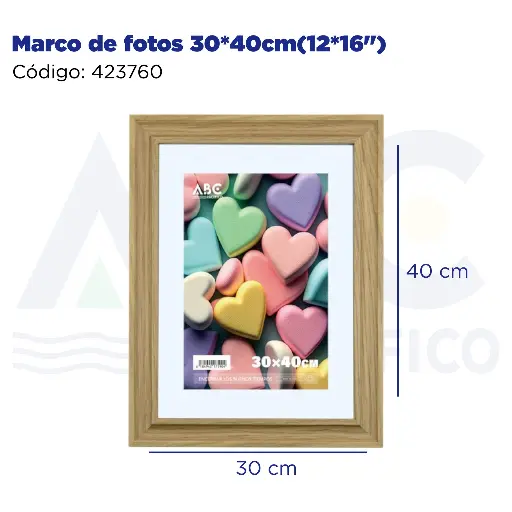 [423760] Marco de fotos  30*40cm(12*16")