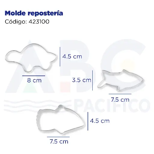 [423100] Molde repostería 