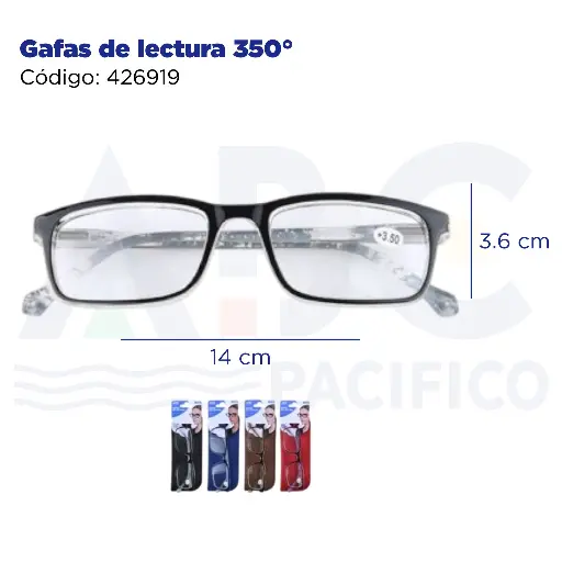 [426919] Gafas de lectura 350°