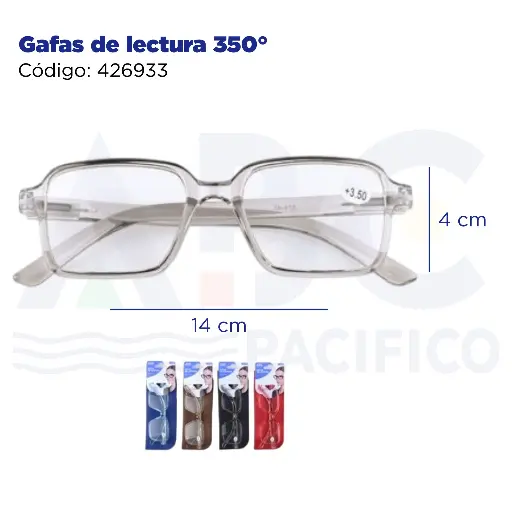 [426933] Gafas de lectura 350°