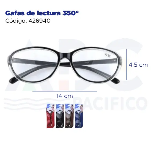[426940] Gafas de lectura 350°