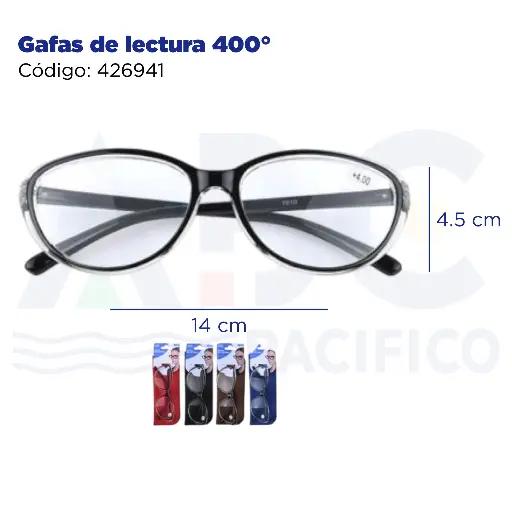 [426941] Gafas de lectura 400°