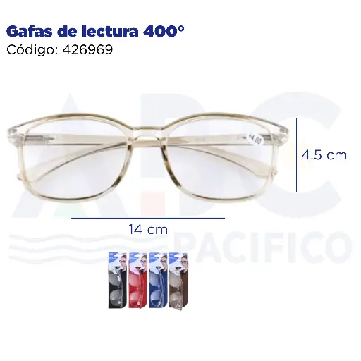 [426969] Gafas de lectura 400°