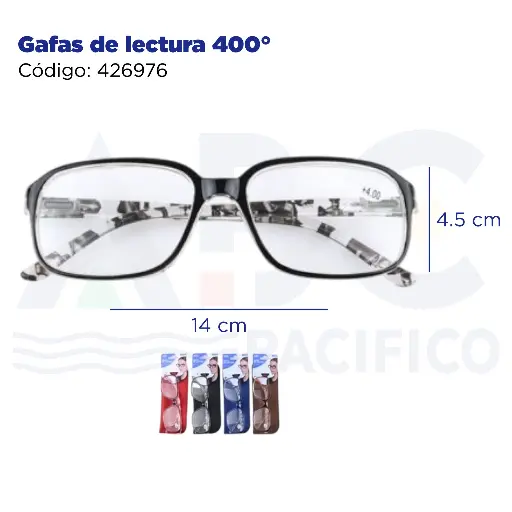 [426976] Gafas de lectura 400°