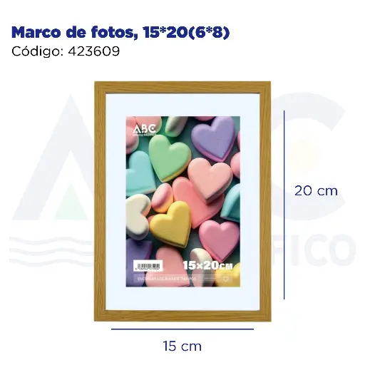 [423609] Marco de fotos, 15*20cm (6*8")