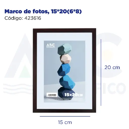 [423616] Marco de fotos, 15*20cm (6*8")