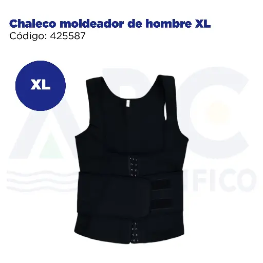 [425587] Chaleco moldeador de hombre XL