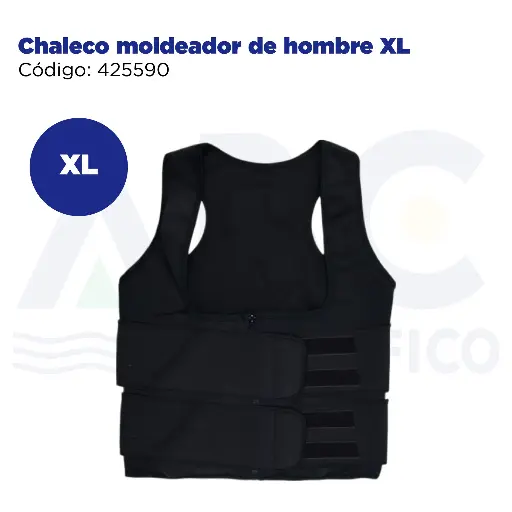 [425590] Chaleco moldeador de hombre XL
