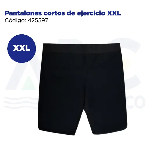 [425597] Pantalones cortos de ejercicio xxl 