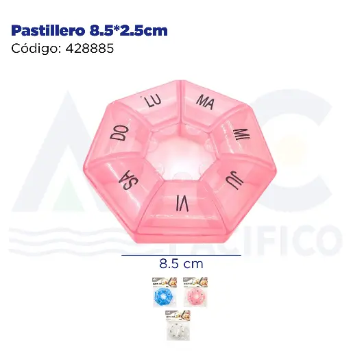[428885] Pastillero 8.5*2.5cm