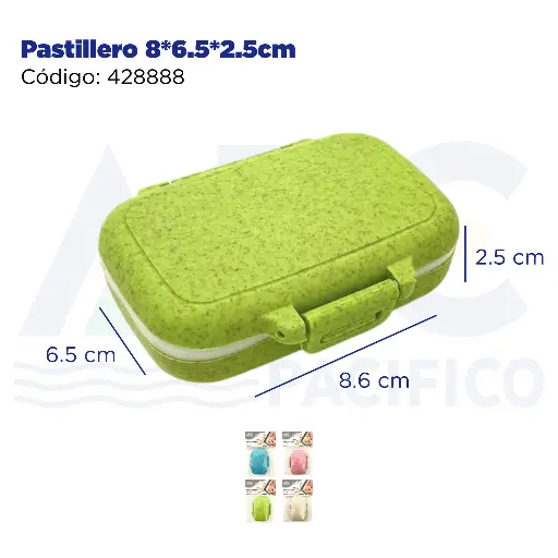 [428888] Pastillero 8*6.5*2.5cm
