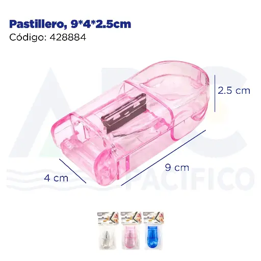 [428884] Pastillero, 9*4*2.5cm