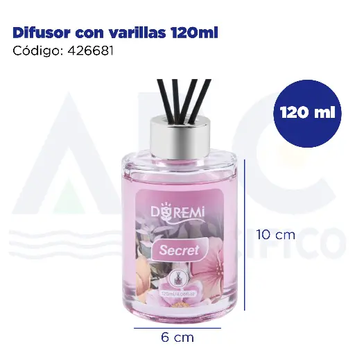 [426681] Difusor con varillas 120ml