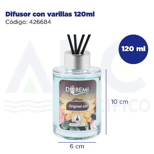 [426684] Difusor con varillas 120ml