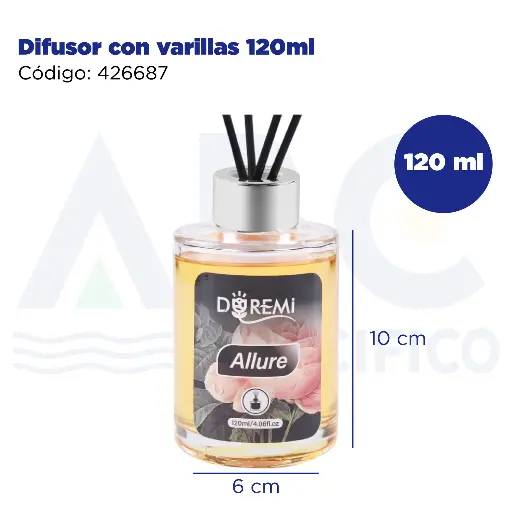 [426687] Difusor con varillas 120ml