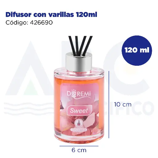 [426690] Difusor con varillas 120ml