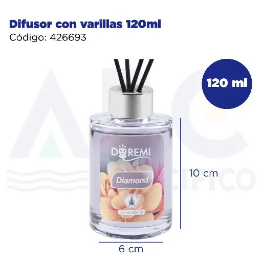 [426693] Difusor con varillas 120ml