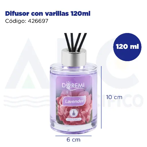 [426697] Difusor con varillas 120ml